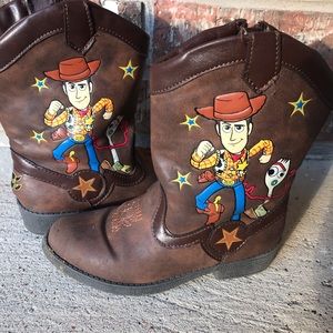 Woody and Forky Toy Story cowboy boots